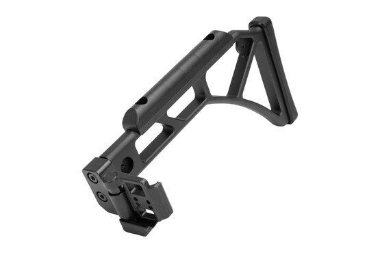 A3 Tactical 9.50in Skelestock with A3T Picatinny Hinge has a 1/2in polymer cheek rest